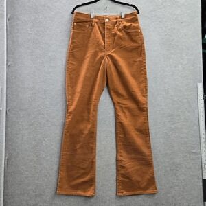 Levi's Women's Flare Jeans in Rust Orange